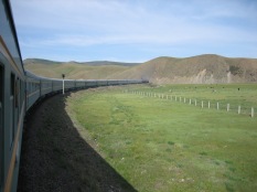 Mongolia train